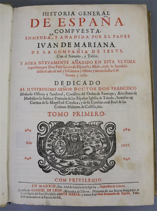 Mariana, Juan de - Historia general de Espana,